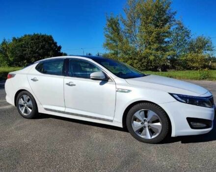 Белый Киа Оптима, объемом двигателя 2 л и пробегом 118 тыс. км за 9100 $, фото 1 на Automoto.ua