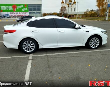 Белый Киа Оптима, объемом двигателя 2.4 л и пробегом 137 тыс. км за 9500 $, фото 5 на Automoto.ua