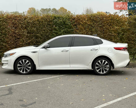 Білий Кіа Оптіма, об'ємом двигуна 2.36 л та пробігом 153 тис. км за 9500 $, фото 10 на Automoto.ua