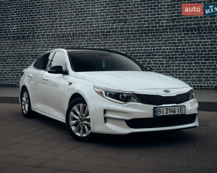 Белый Киа Оптима, объемом двигателя 2.4 л и пробегом 106 тыс. км за 9500 $, фото 1 на Automoto.ua