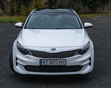 Белый Киа Оптима, объемом двигателя 2.4 л и пробегом 160 тыс. км за 13000 $, фото 7 на Automoto.ua