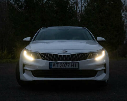 Белый Киа Оптима, объемом двигателя 2.4 л и пробегом 160 тыс. км за 13000 $, фото 9 на Automoto.ua