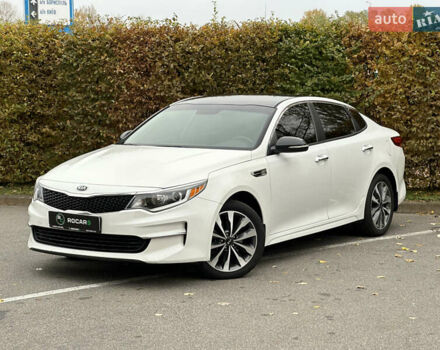 Білий Кіа Оптіма, об'ємом двигуна 2.36 л та пробігом 153 тис. км за 9500 $, фото 6 на Automoto.ua