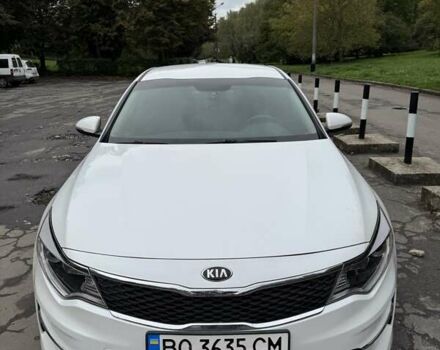 Білий Кіа Оптіма, об'ємом двигуна 2.4 л та пробігом 113 тис. км за 11400 $, фото 3 на Automoto.ua