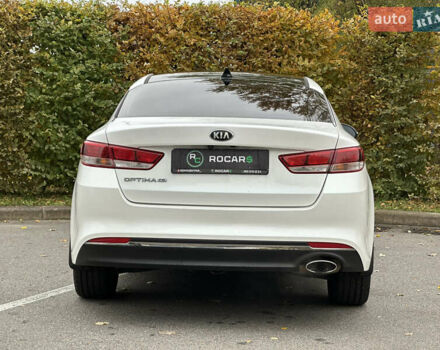 Білий Кіа Оптіма, об'ємом двигуна 2.36 л та пробігом 153 тис. км за 9500 $, фото 14 на Automoto.ua