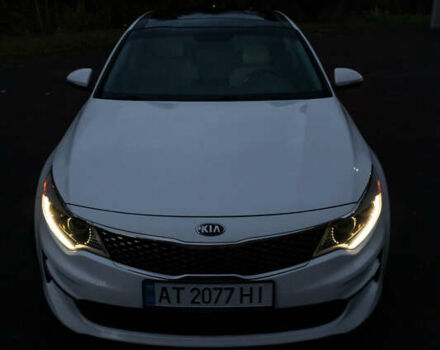 Белый Киа Оптима, объемом двигателя 2.4 л и пробегом 160 тыс. км за 13000 $, фото 12 на Automoto.ua