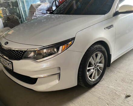 Белый Киа Оптима, объемом двигателя 2.4 л и пробегом 143 тыс. км за 10200 $, фото 12 на Automoto.ua