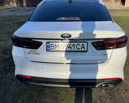 Білий Кіа Оптіма, об'ємом двигуна 2.4 л та пробігом 177 тис. км за 12500 $, фото 1 на Automoto.ua