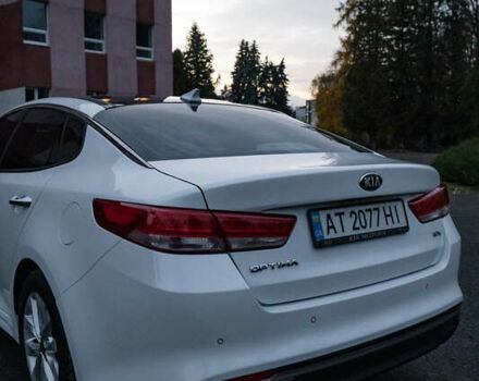 Белый Киа Оптима, объемом двигателя 2.4 л и пробегом 160 тыс. км за 13000 $, фото 15 на Automoto.ua