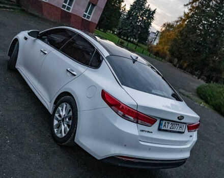 Белый Киа Оптима, объемом двигателя 2.4 л и пробегом 160 тыс. км за 13000 $, фото 16 на Automoto.ua