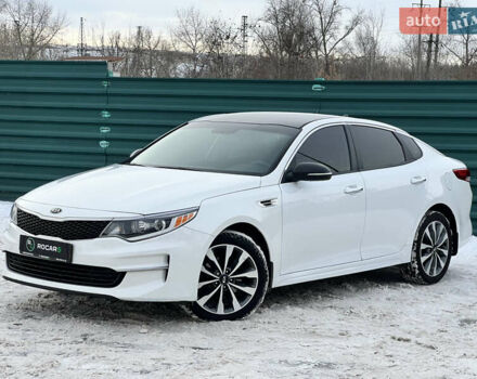 Білий Кіа Оптіма, об'ємом двигуна 2.36 л та пробігом 153 тис. км за 9500 $, фото 7 на Automoto.ua