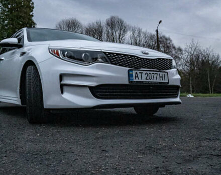 Белый Киа Оптима, объемом двигателя 2.4 л и пробегом 160 тыс. км за 13000 $, фото 6 на Automoto.ua