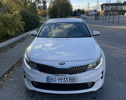 Белый Киа Оптима, объемом двигателя 1.69 л и пробегом 124 тыс. км за 14700 $, фото 4 на Automoto.ua