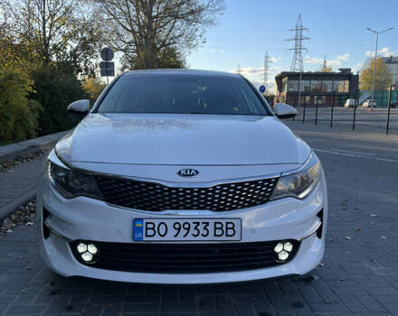 Белый Киа Оптима, объемом двигателя 1.69 л и пробегом 124 тыс. км за 14700 $, фото 1 на Automoto.ua