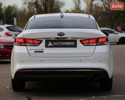 Кіа Оптіма 2017 у Києві на Automoto.ua Білий Кіа Оптіма, об'ємом двигуна 2.4 л та пробігом 115 тис. км за 12900 $, фото 6 на Automoto.ua
