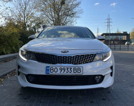 Белый Киа Оптима, объемом двигателя 1.69 л и пробегом 124 тыс. км за 14700 $, фото 6 на Automoto.ua