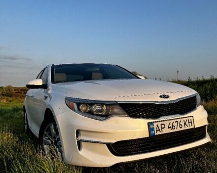 Білий Кіа Оптіма, об'ємом двигуна 2.4 л та пробігом 150 тис. км за 12000 $, фото 6 на Automoto.ua