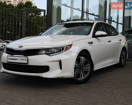 Белый Киа Оптима, объемом двигателя 2 л и пробегом 130 тыс. км за 16000 $, фото 17 на Automoto.ua