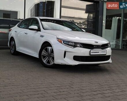 Белый Киа Оптима, объемом двигателя 2 л и пробегом 130 тыс. км за 16000 $, фото 21 на Automoto.ua