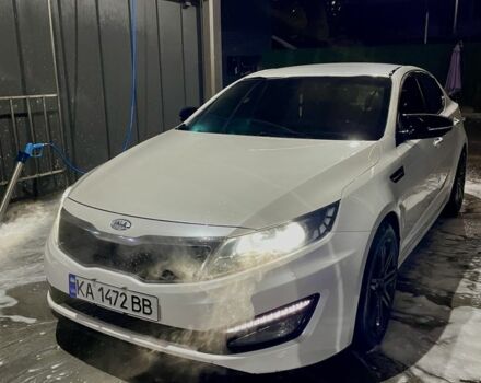 Білий Кіа Оптіма, об'ємом двигуна 2 л та пробігом 262 тис. км за 7550 $, фото 1 на Automoto.ua