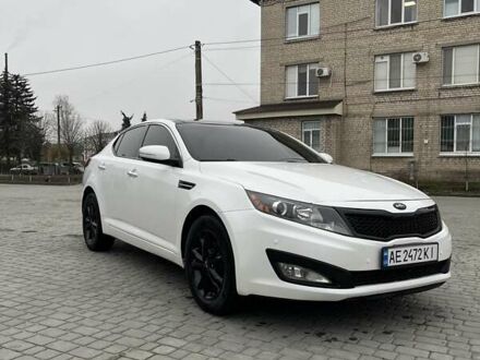 Белый Киа Оптима, объемом двигателя 2.36 л и пробегом 215 тыс. км за 9200 $, фото 1 на Automoto.ua