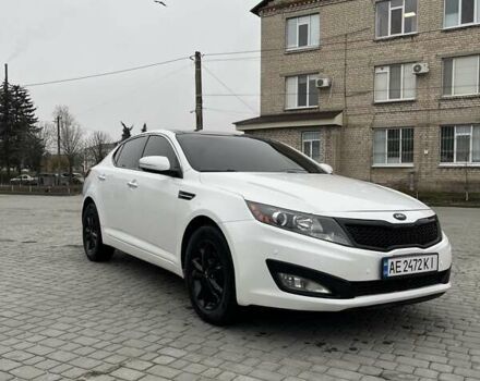 Білий Кіа Оптіма, об'ємом двигуна 2.36 л та пробігом 215 тис. км за 9200 $, фото 1 на Automoto.ua