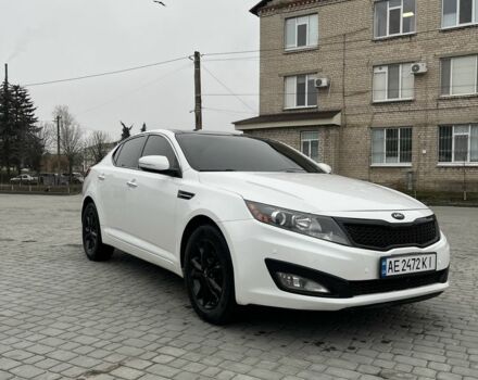 Белый Киа Оптима, объемом двигателя 2.4 л и пробегом 215 тыс. км за 9200 $, фото 1 на Automoto.ua
