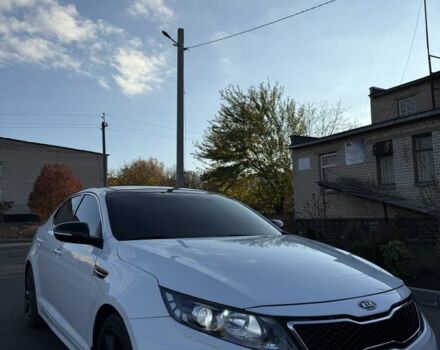 Белый Киа Оптима, объемом двигателя 2 л и пробегом 125 тыс. км за 9400 $, фото 1 на Automoto.ua