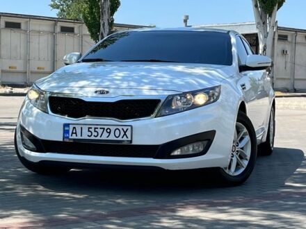 Белый Киа Оптима, объемом двигателя 2 л и пробегом 91 тыс. км за 8700 $, фото 1 на Automoto.ua
