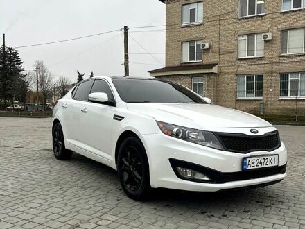 Белый Киа Оптима, объемом двигателя 2.4 л и пробегом 218 тыс. км за 9200 $, фото 1 на Automoto.ua