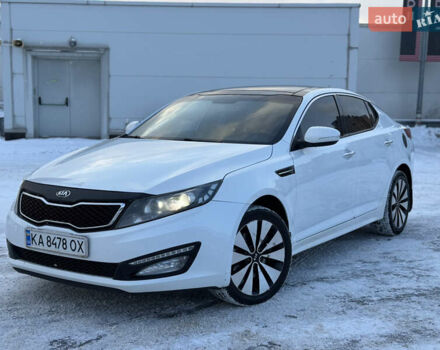 Білий Кіа Оптіма, об'ємом двигуна 2.4 л та пробігом 180 тис. км за 9700 $, фото 1 на Automoto.ua