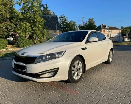 Белый Киа Оптима, объемом двигателя 2 л и пробегом 177 тыс. км за 9300 $, фото 1 на Automoto.ua