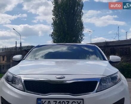 Белый Киа Оптима, объемом двигателя 2.4 л и пробегом 128 тыс. км за 10300 $, фото 1 на Automoto.ua