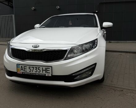 Белый Киа Оптима, объемом двигателя 2 л и пробегом 85 тыс. км за 10036 $, фото 1 на Automoto.ua