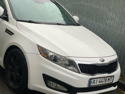 Белый Киа Оптима, объемом двигателя 2.4 л и пробегом 158 тыс. км за 9500 $, фото 1 на Automoto.ua