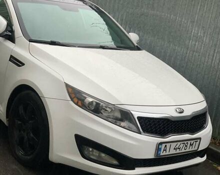 Білий Кіа Оптіма, об'ємом двигуна 2.4 л та пробігом 158 тис. км за 9500 $, фото 1 на Automoto.ua