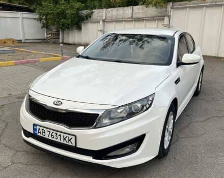 Білий Кіа Оптіма, об'ємом двигуна 2 л та пробігом 241 тис. км за 9200 $, фото 1 на Automoto.ua