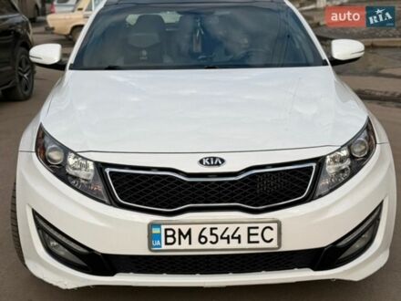 Білий Кіа Оптіма, об'ємом двигуна 2 л та пробігом 230 тис. км за 9350 $, фото 1 на Automoto.ua