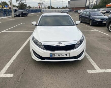 Белый Киа Оптима, объемом двигателя 2 л и пробегом 290 тыс. км за 6999 $, фото 1 на Automoto.ua