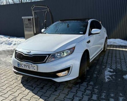 Білий Кіа Оптіма, об'ємом двигуна 2.36 л та пробігом 140 тис. км за 10200 $, фото 1 на Automoto.ua