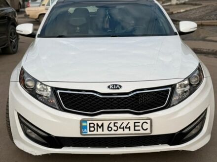 Белый Киа Оптима, объемом двигателя 2 л и пробегом 230 тыс. км за 9099 $, фото 1 на Automoto.ua