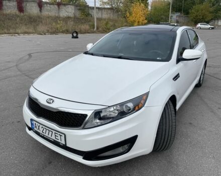 Белый Киа Оптима, объемом двигателя 2.4 л и пробегом 300 тыс. км за 10500 $, фото 1 на Automoto.ua