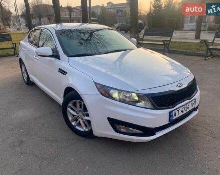 Білий Кіа Оптіма, об'ємом двигуна 2.4 л та пробігом 210 тис. км за 7500 $, фото 1 на Automoto.ua
