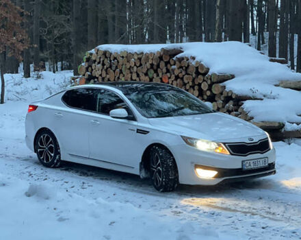 Білий Кіа Оптіма, об'ємом двигуна 2.36 л та пробігом 284 тис. км за 10200 $, фото 1 на Automoto.ua