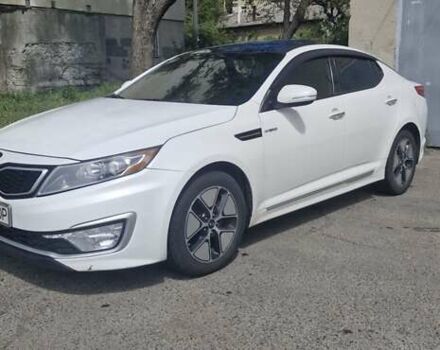 Білий Кіа Оптіма, об'ємом двигуна 2.4 л та пробігом 340 тис. км за 9000 $, фото 1 на Automoto.ua