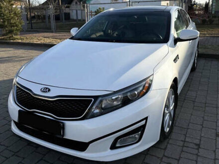 Белый Киа Оптима, объемом двигателя 2.36 л и пробегом 180 тыс. км за 11000 $, фото 1 на Automoto.ua