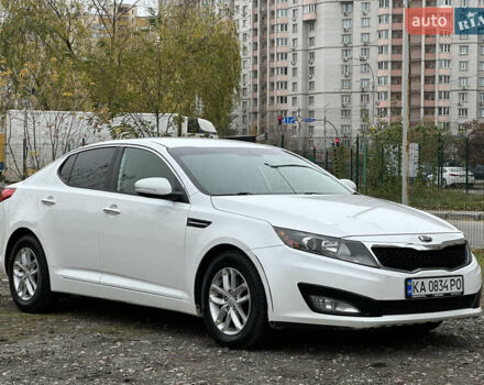 Белый Киа Оптима, объемом двигателя 2.4 л и пробегом 166 тыс. км за 8199 $, фото 1 на Automoto.ua