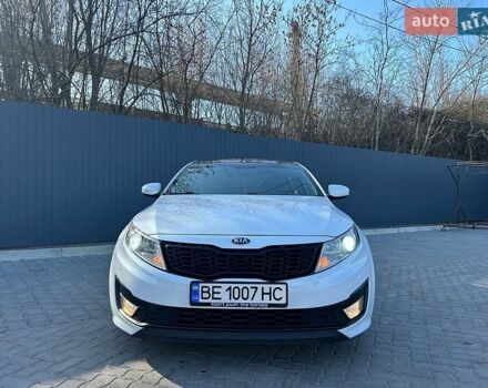 Белый Киа Оптима, объемом двигателя 2.4 л и пробегом 196 тыс. км за 12199 $, фото 1 на Automoto.ua