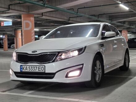 Білий Кіа Оптіма, об'ємом двигуна 2 л та пробігом 224 тис. км за 7250 $, фото 1 на Automoto.ua