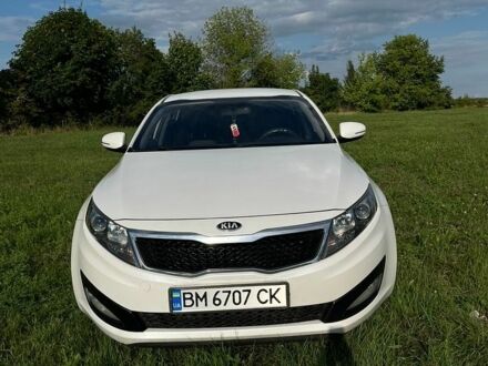 Білий Кіа Оптіма, об'ємом двигуна 2.36 л та пробігом 247 тис. км за 8600 $, фото 1 на Automoto.ua